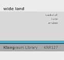 Wide Land Wide Land